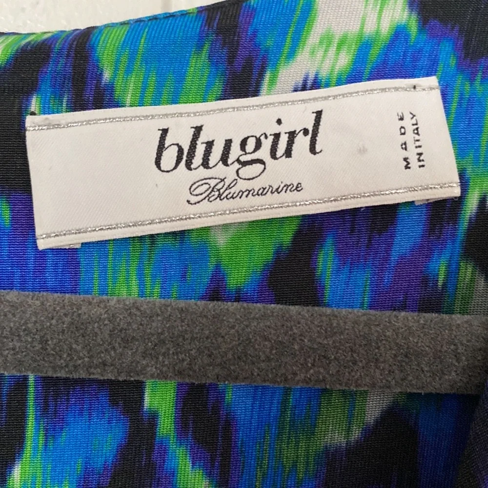 Blumarine Animal print dress size 10 - Picture 5 of 9